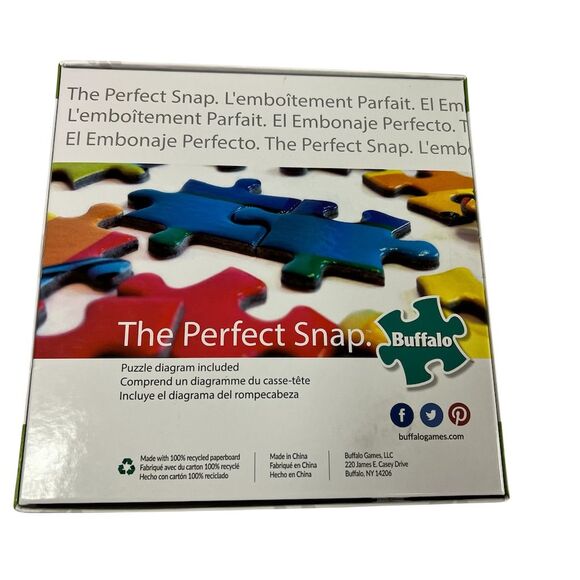 Buffalo Games Dog Days Puppy Playground Jigsaw Puzzle 750 Pieces - Picture 5 of 5